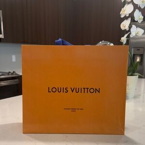 Louis Vuitton shopping gift bag